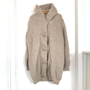 MM6 martin margiela knit coat cardigan alpaca